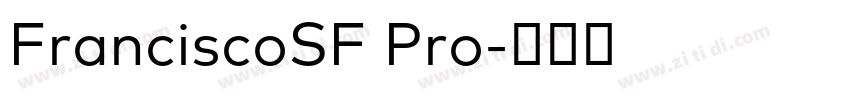 FranciscoSF Pro字体转换